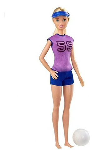 Boneca Barbie Quero Ser Jogadora Vôlei De Praia Original
