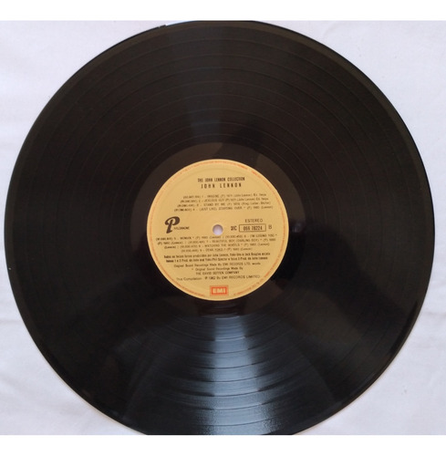 Lp Vinil John Lennon The Collection 1982 Nacional Encarte (Usado)