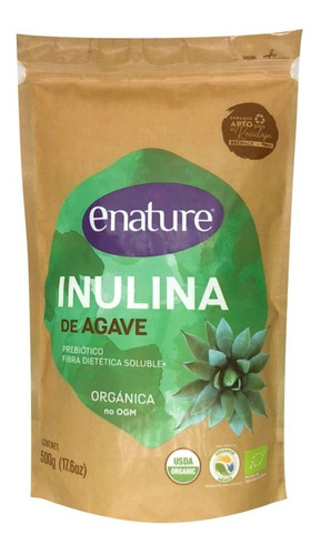 Inulina De Agave Orgánico Sabor Natural 500g