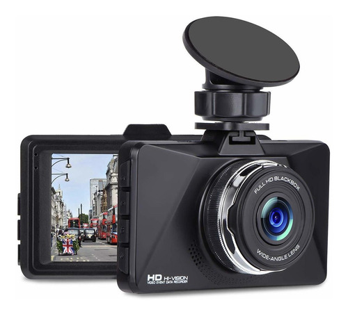 Cam Lcd Screen Car Dvr Full Hd With °wide Angle Wdr Sensor