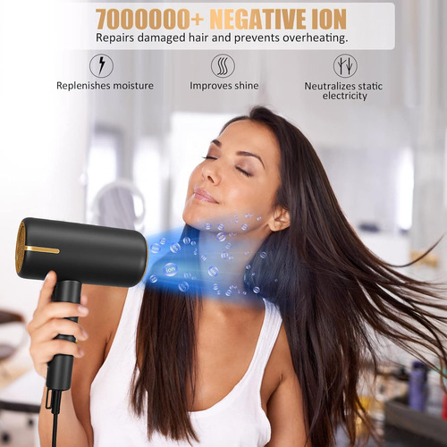 Secador De Pelo Ionico 2000 W, Secador De Pelo Profesiona...