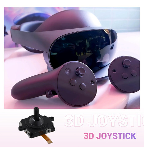 Palancas De Mando Analógicas 3d De 2 Piezas Para Controlador