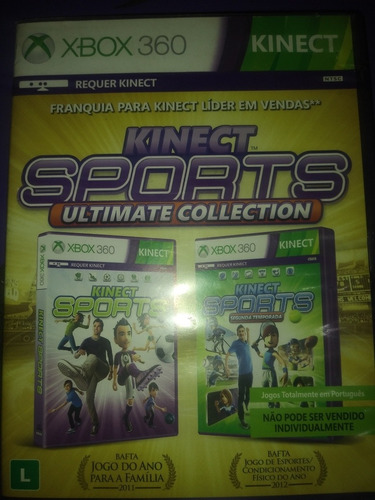 Kinect Sports Ultimate Collection Xbox 360 Midia Física