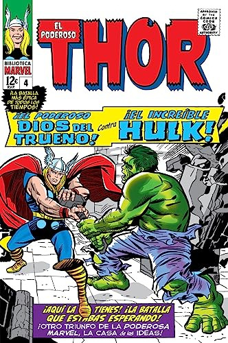 El Poderoso Thor 4. 1964-65 (biblioteca Marvel)