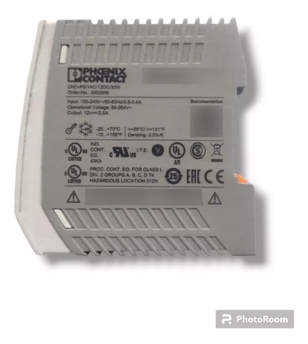 Fuente De Alimentación Conmutada Phoenix 2902998 Nueva (Usado)