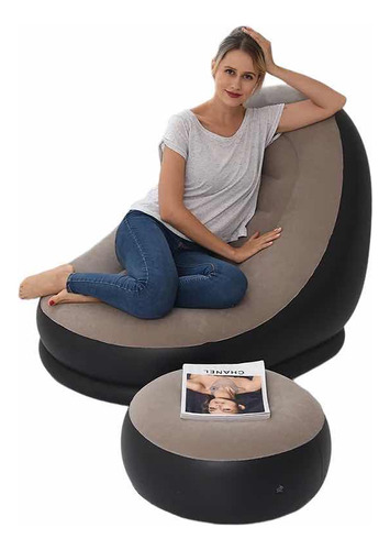 Sofá Inflable Sillón Cama Portátil