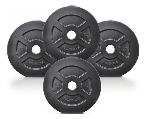 Disco 5 Kg Pvc Diametro 25 Mm Para Mancuernas Sonnos