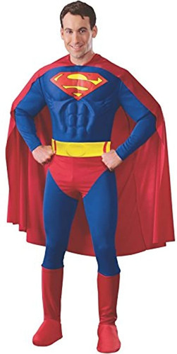 Dc Comics Deluxe Muscle Chest Superman Disfraz