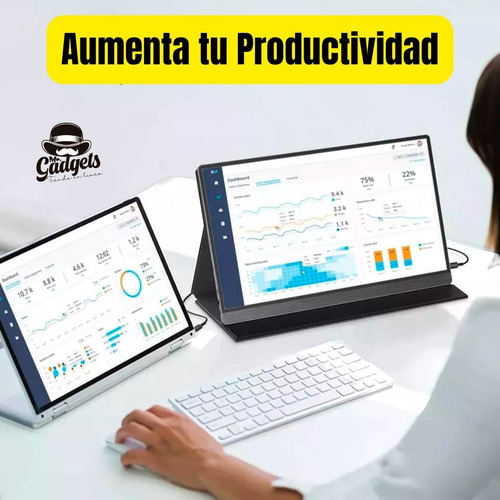 Monitor Portatil 15.6 Bateria Full Hd 1080p Ligero Gaming