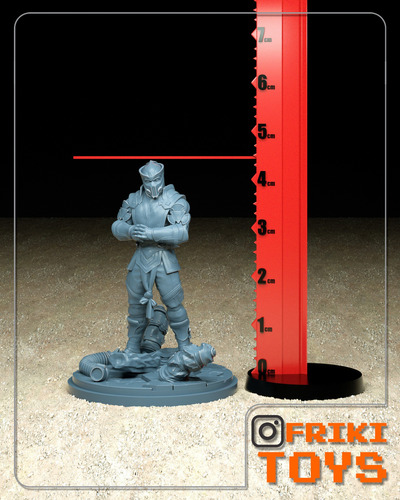 Miniaturas De Rol 35mm Mortal Kombat-resina 3d- Friki Toys