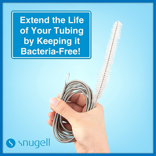 Cpap Tube Cleaning Brush By Snugell | Tube And Cpap Mask Cle