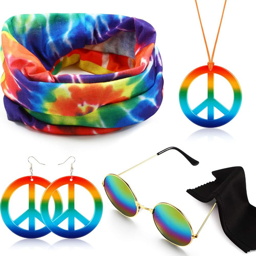 El Conjunto De Accesorios Hippies De 4 Piezas De Hicarer Inc