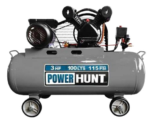 Compresor De Aire Eléctrico Power Hunt 100 Lts 110v 3hp