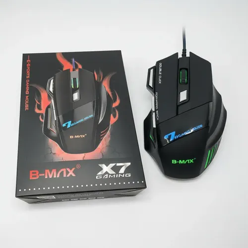 Mouse Gamer Profissional X7 Botão Double Click Com Fio Usb