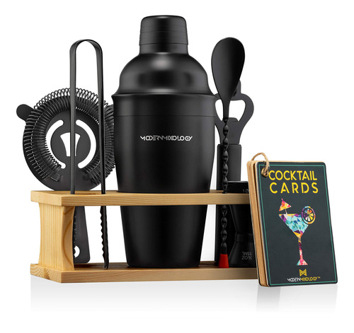 Kit De Barman Para Coctelera Con Soporte | Juego De Cocteler