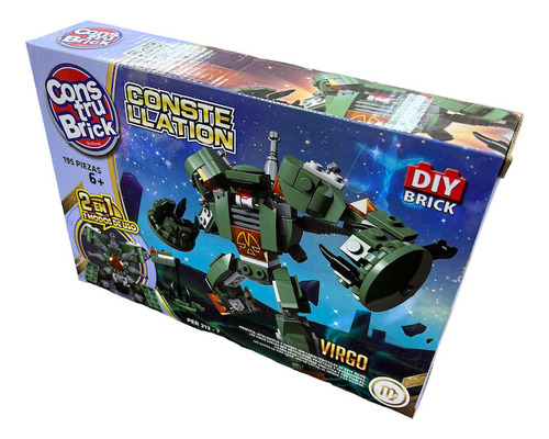 Juego Bloques 2 En 1 Construbrick Constellation 142-204 Pcs