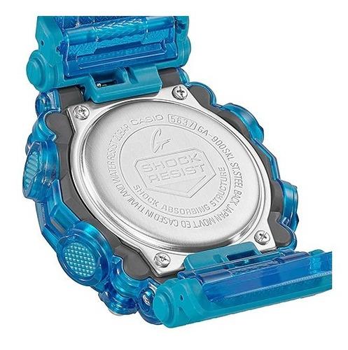 Imagen 5 de 6 de Reloj Casio G-shock Youth Transparente Ga-900skl-2acr