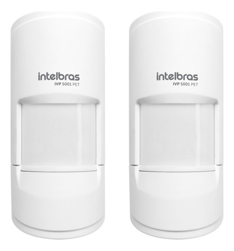 Kit 2 Sensor Com Fio Infra Pet 20 Kg Ivp 5001 Pet Intelbras