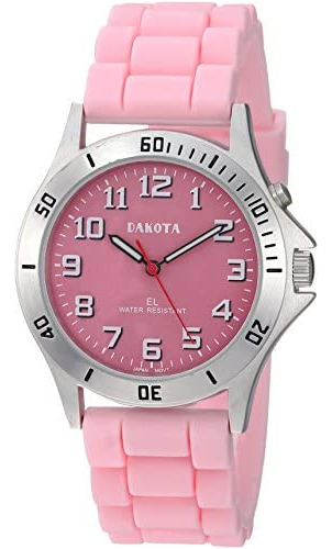 Reloj De Enfermera Easy Clean, Up De Dakota-pink