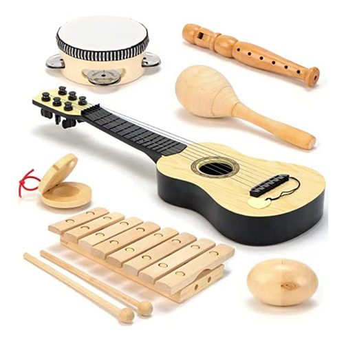 Instrumentos Musicales De Madera Para Niños, Clase De Banda