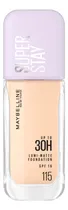 Comprar Base de maquillaje líquida Maybelline Newyork Mayb Make-Up Base de maquillaje Maybelline New York Super Stay Lumi Matte 115 - 120mL