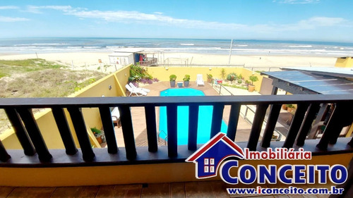 Imagem 14 de 30 de C286 - Lindo Sobrado A Beira Mar No Balneário Harmonia