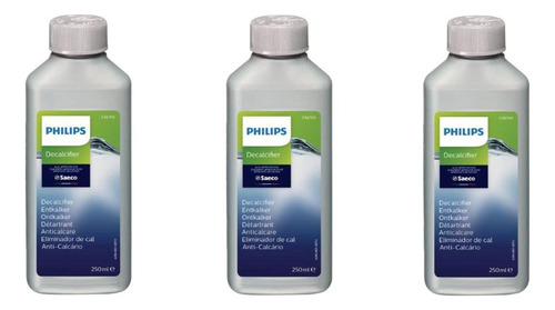 Kit 3un. Descalcificante Máquina Café Expresso Philips Saeco