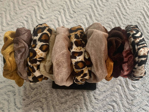 Colitas Scrunchies 3 Piezas