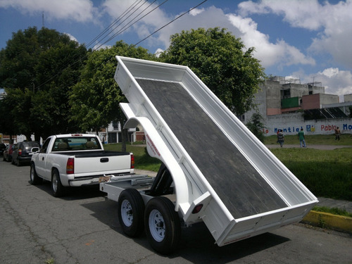 Remolque Maza Volteo 6000kg Maquinaria,carga Gral