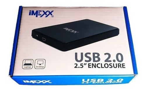 Imagen 3 de 4 de Enclosure Case Externo 2.5 Disco Duro Sata Laptop Usb