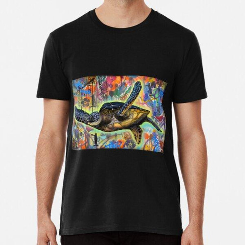 Remera Surf Street Art - Tortuga Algodon Premium