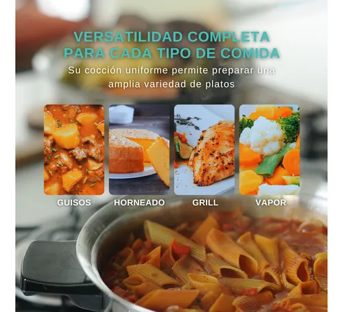 Olla Cacerola Good Kitchen 2l Acero Inoxidable 20 Cm