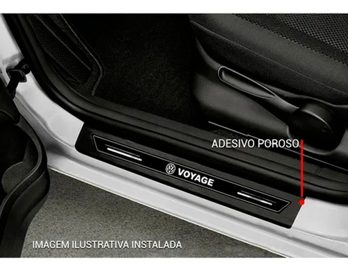 Kit 8 Peças Soleira Super Protetora Premium - Todas Marcas