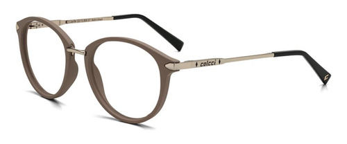 Armação Oculos Grau Colcci Liza C6115b6651 Nude Fosco - Nude