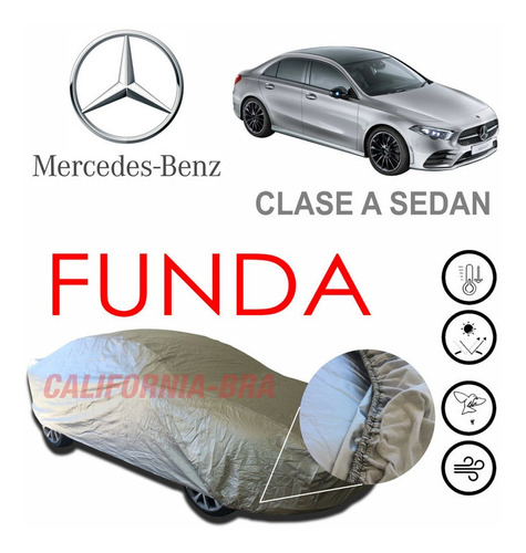 Funda Cubierta Lona Cubre Mercedes Benz Clase A Sedan 2023
