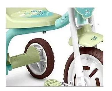 Triciclo Infantil Motoca Menina Nathor Baby Verde