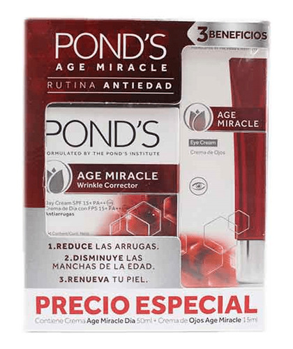 Oferta Crema Ponds Age Dia X 50ml Ojos Age X 15ml