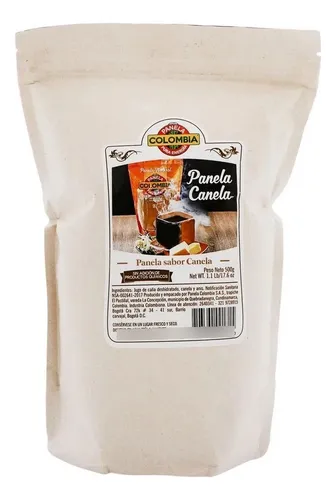 Panela Colombia Con Canela 500g - g a $40