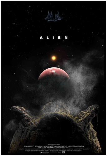 Cuadro Poster Premium 33x48cm Alien Ridley Scott