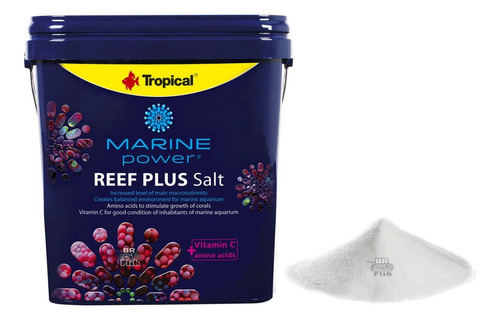 Marine Power Reef Plus Salt Sal Marinho Aquários Balde 20kg