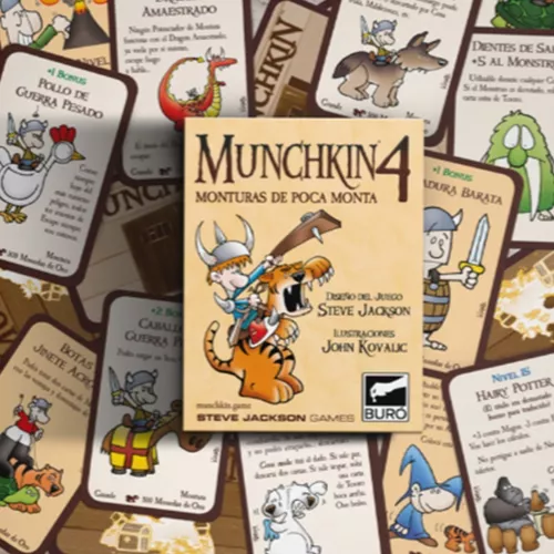 Munchkin 4 El Dia Del Arquero Juego De Mesa Bureau Cartas