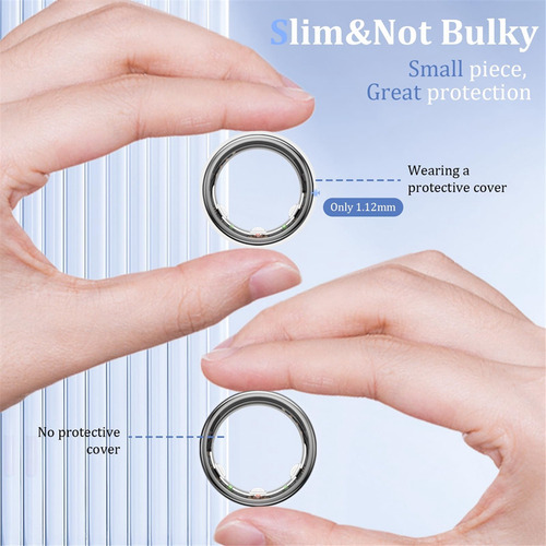 Funda De Anillo Para Oura Ring Protector, Funda Elástica De