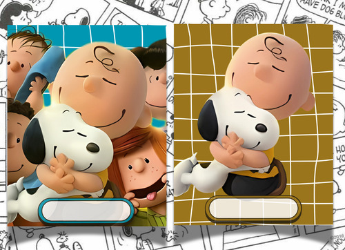 Kit Digital Para Imprimir Carátulas/separadores Snoopy - Pdf