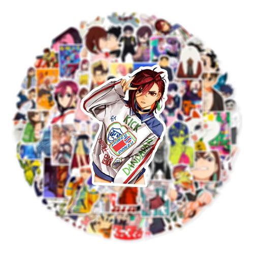 Set 60 Pz Stikers Dandadan Ken Takakura Okarun Momo Ayase