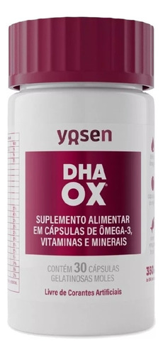 Yosen Dhaox Omega 3 80g 30 Comprimidos