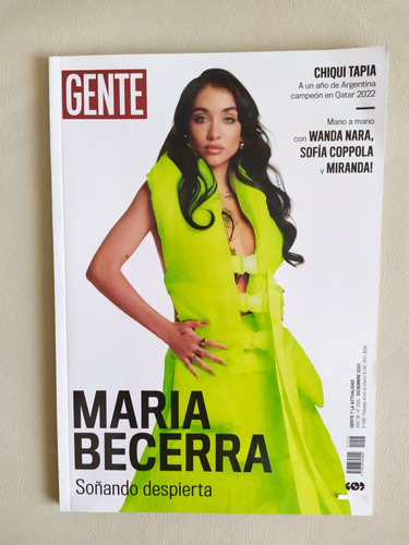 Revista Gente N2926 María Becerra De Diciembre Del 2023 