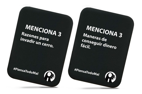Juego De Mesa - Piensa Todo Mal (p.t.m)