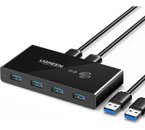 Comprar Switch 4 Usb 3.0 Kvm Hub Conmutador Con Selector Us216 30768