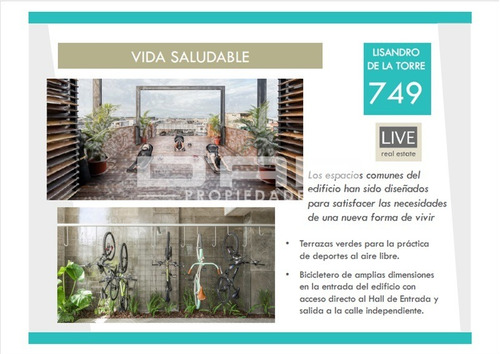 1 Ambiente Divisible Con Balcon! - L. De La Torre 700