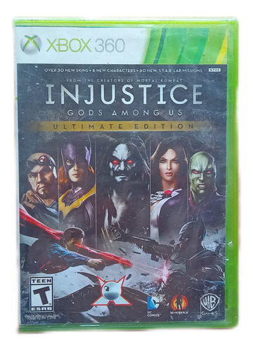 Injustice Gods Amongus Ultimate Erition Xbox 360